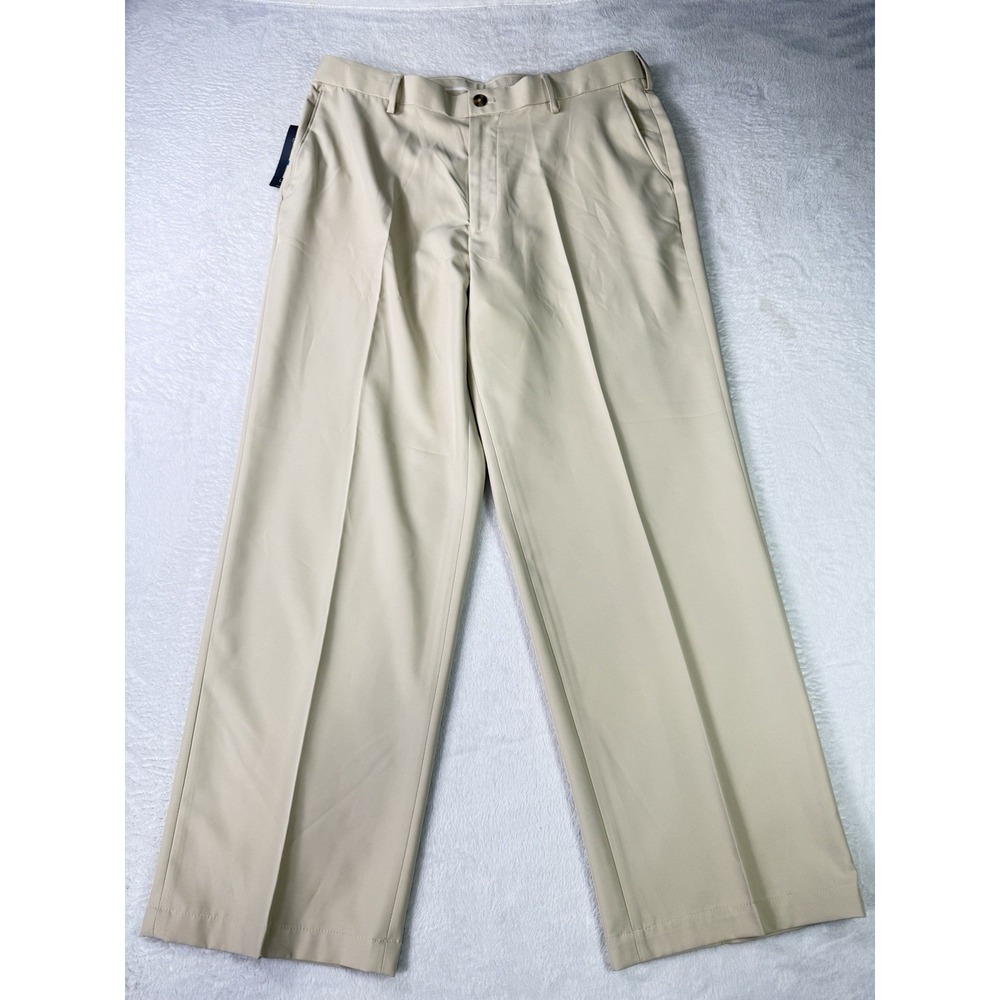 IZOD XFG X-Treme Function Golf Khaki Pants Mens 36x30 with UPF-50 Stain Free NWT